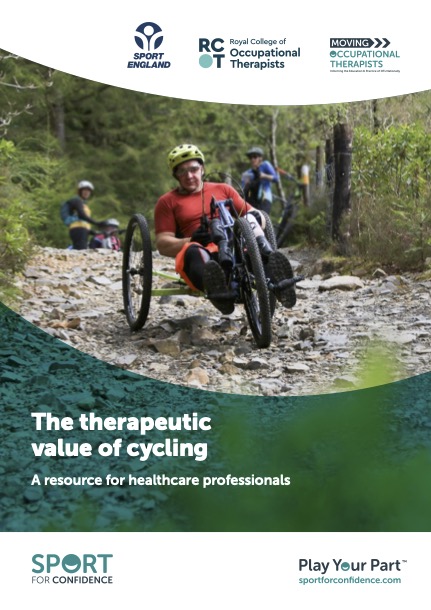 Image of the guide to the therapeutic value of cycling. 